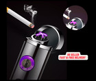 Dual Arc Plasma Electric Lighter Usb Rechargeable- Unique Gift