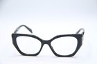 New Prada Spr 18w 19d-1o1 Black Gold Authentic Frames Eyeglasses 52-17