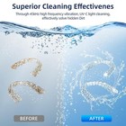 Ultrasonic Retainer Cleaner retainer Cleaner For Dentures mouth Guards  Braces