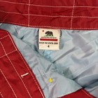 Women   s Vintage Red Birdwell Beach Britches Board Shorts Size 4 Made In Usa 