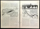 Canoe Tandem Sail Rig 1932 How-to Build Plans Wood   Metal Construction