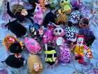 Lot Of 24 Pc Ty Beanie Boos Babies Plush Character Animals Toys Unicorn Deer