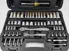 Dewalt 1 4 In  X 3 8 In  Drive Polished Chrome Mechanics Tool Set  108-piece 