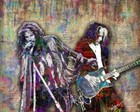 Aerosmith 16x20inch Poster Joe Perry   Steven Tyler Of Aerosmith Free Shipping