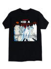 Radiohead Kid A Vintage Unisex Black Cotton Short Sleeve Tee