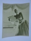 Kf12-831 Operatta   Jazz Singer Kathy Barr 1952 Original 4 x5  B w Film Negative