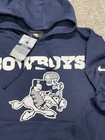 Nike Dallas Cowboys Hoodie Mens Medium Nfl Football Retro Graphic Pullover Nwt