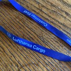 New  Deutsche Lufthansa Cargo Airport Badge Lanyard Transportation