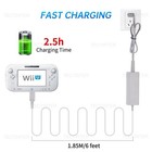 Ac Adapter Charger Power Supply Cord Cable For Nintendo Wii 