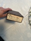 Vintage B-d Champion Metal Plunger Veterinary Syringe In Box  10c c steampunk