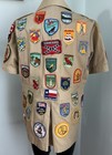 80s Vtg Bsa Uniform Shirt Patch Loaded 50  Souvenir States Olympic National Park