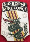 Mike Force Iv Corps Plaque Piece Vietnam War Us Army Beer Can Metal Dui Di Crest