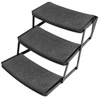  Rv Step Covers camper Step Covers For 22 3pack 22  Wide For Curved Step Grey