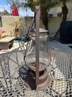 Early S g  l Steam Gauge Ok Tubular Tilt-back Lantern
