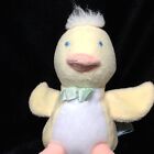 Eden Duck Chick Orange Yellow Plush Rattle Soft Toy Stuffed 7 