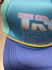 Disney Parks Tron Ares Lightcycle Run Retro Adjustable Trucker Mesh Hat Cap New