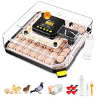 12 18 24 48 56 70 Digital Egg Incubator Automatic Egg Turning Temperature Contro