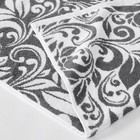 6-piece Trefoil Filigree Reversible Jacquard Towel Set Bath Hand Washcloth