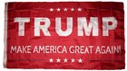 3x5 Donald Trump Make America Great Again Red Double Sided 2ply Flag 3 x5  100d