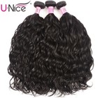 Unice Malaysian Natural Wave Bundles Human Hair Extensions Virgin Hair Weaves Us