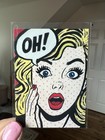 Aceo Print Of Pop Art Acrylic Painting     oh     By Ranmadethis