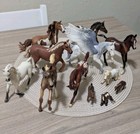 Lot Of 12 Horses Variety Of Breyer And Schleich In Good Condition