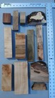 Lot Of Walnut maple Burl Cut Offs  Burl Wood Curly Maple Turning Wood Craft Wood