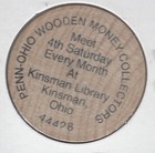 Rock Island New York Lighthouse Penn-ohio Wooden Money Collectors  Wooden Nickel