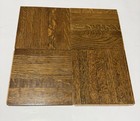Oak Parquet Floor  4pcs 6 x6 x5 16   Hartco Windsor 1 Sq Ft New 