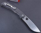 Subvert Big Carbon Fiber Handle Tactical Camping Survival Pocket Folding Knife