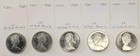 1965  1 All 5 Type Varieties Silver Dollars Set Canada-v1 v2 v3 v4 v5-    T200