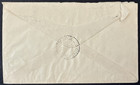 1945 South West Africa 4 Stamps On Single Cover Used  Sc 153-154