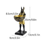 Egyptian Anubis Dog With Bowl Figurine Statue Figure Sculpture Egypt Gift