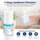 6-stage 36 50 75 100 150 Gpd Reverse Osmosis System Ph Alkaline Ro Water Filters