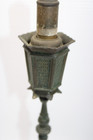 Vintage Solid Brass Table Petrol Lighter Lantern Street Lamp Style Ornate