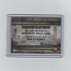 Walking Dead Evolution Lawrence Gilliard Jr  bob Stookey Relic Card    50  