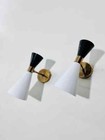 Pair Of Contemporary Italian Wall Lights Diabolos Vintage Style Danke Wall Light