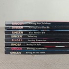 Singer Sewing Reference Library Lot Of 8 Softcover Books Craft Guide Illustrated