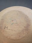 Vtg Munising Wooden Dough Bowl Butter Bowl Hand Turned Primitive Farmhouse