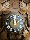 Antique Black Forest 8 Day Carved Wood Cuckoo Clock   Germany
