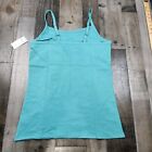 Womens Duluth Trading No Yank Tank Size L Large Shelf Bra Tank Top Shirt New
