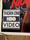 Vintage Tina Turner Live Nice  n  Rough 1982 Original Video Promo Poster Hbo