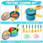 Kids Play Kitchen Accessories Set  Pretend Play Cooking Toys Set  Kitchen Toy   