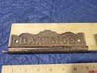 Pair Of Antique Pump Organ Pedal Plates 1889 Tryber   Sweetland  0111