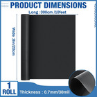 8  X 10 Ft Black Magnetic Sheet Roll  30 Mil Flexible Vinyl