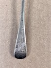 1868 London Sterling Silver Fiddle Serving Spoon Rs 68g Arm   Flower Crest
