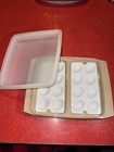 Vintage Tupperware Deviled Egg Keeper Carrier Tray Container 723-3