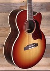 Gibson Parlor Rosewood Ec Acoustic electric Guitar Rosewood Burst W  Case