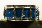1959 Rogers 5x14  pirate Badge  Sparkling Blue Pearl Holiday Snare Drum