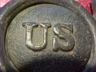 Pre Us Civil War Union Artillary Officers Belt Buckle Plate